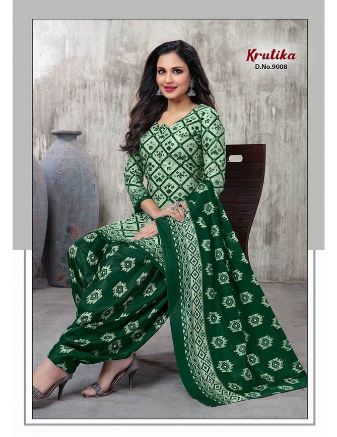 Amruta Krutika 9 Fancy Regular Wear Cotton Printed Dress Material Collection